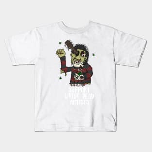 support living dead artists Kids T-Shirt